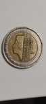 2 Euros 1999 Países Baixos Rainha Beatriz