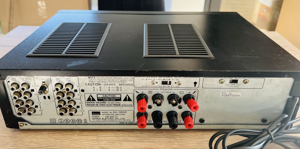 Wzmacniacz Sansui AU-G50X