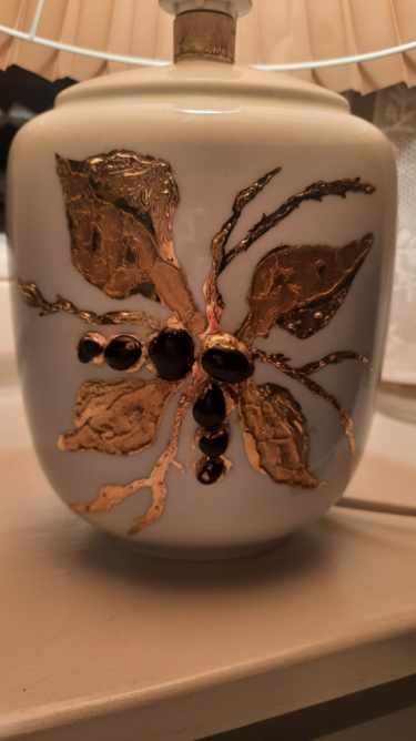 Lampka nocna, ceramiczna