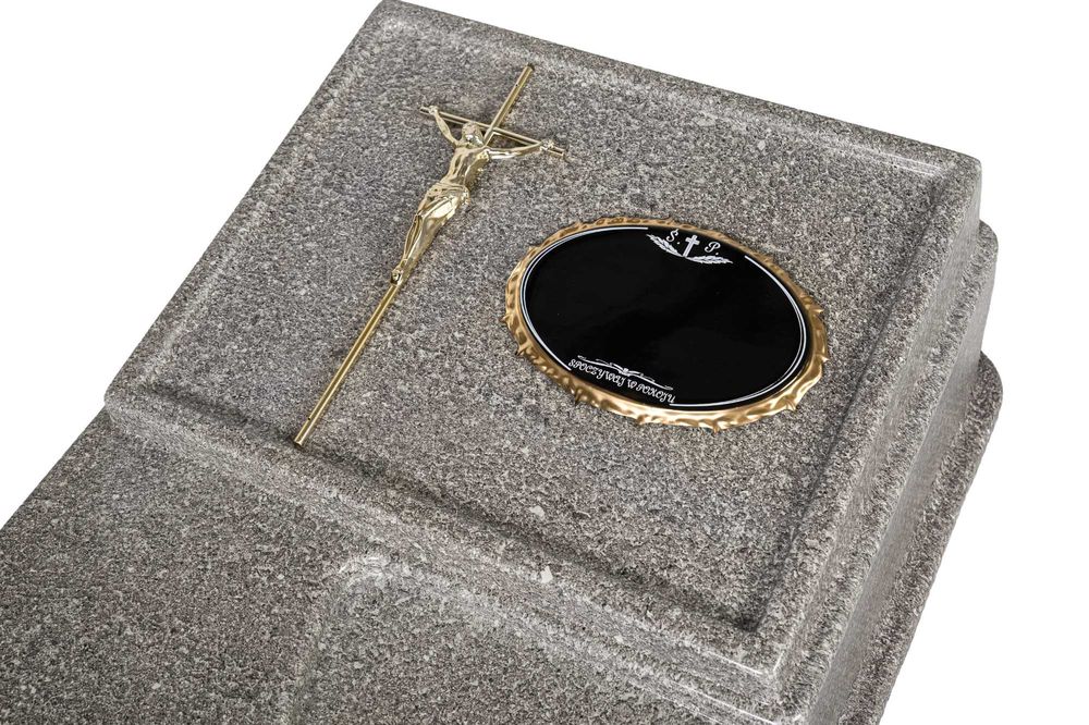 Pomnik plastikowy nagrobek krzyżyk tabliczka wazon Wysyłka cała PL