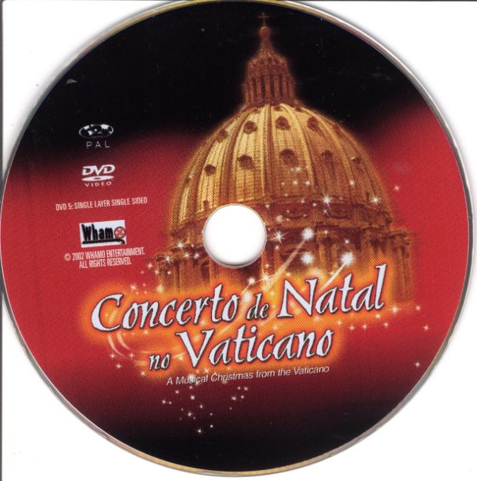 DVD "Concerto de Natal no Vaticano"