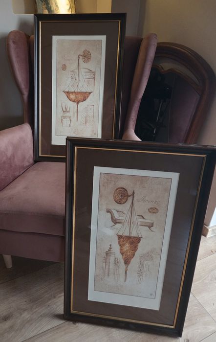 Obrazy - szkice wenecki i florencki