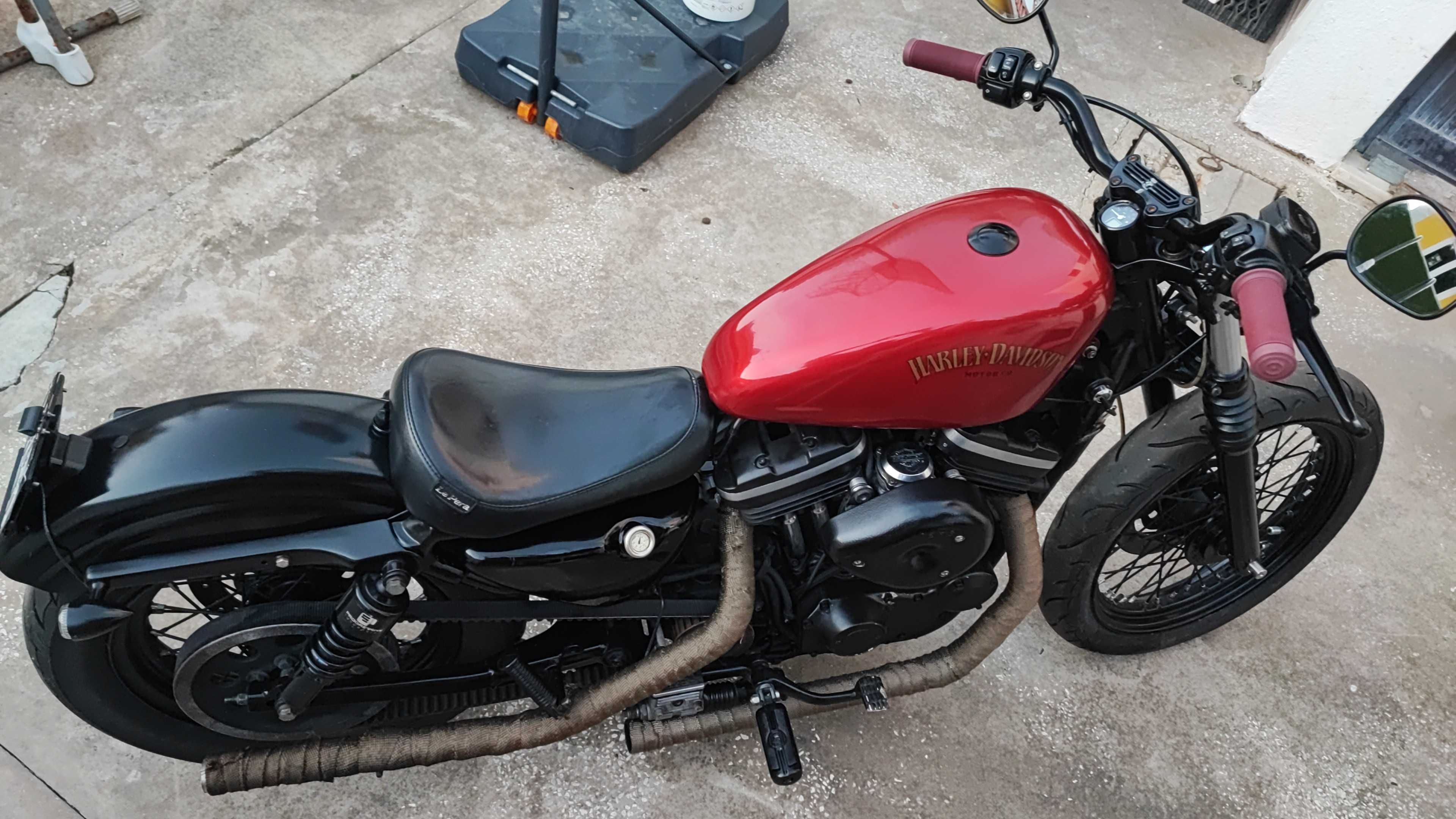 Harley Davidson Hugger 1200cc Vendo ou troco por Jipe