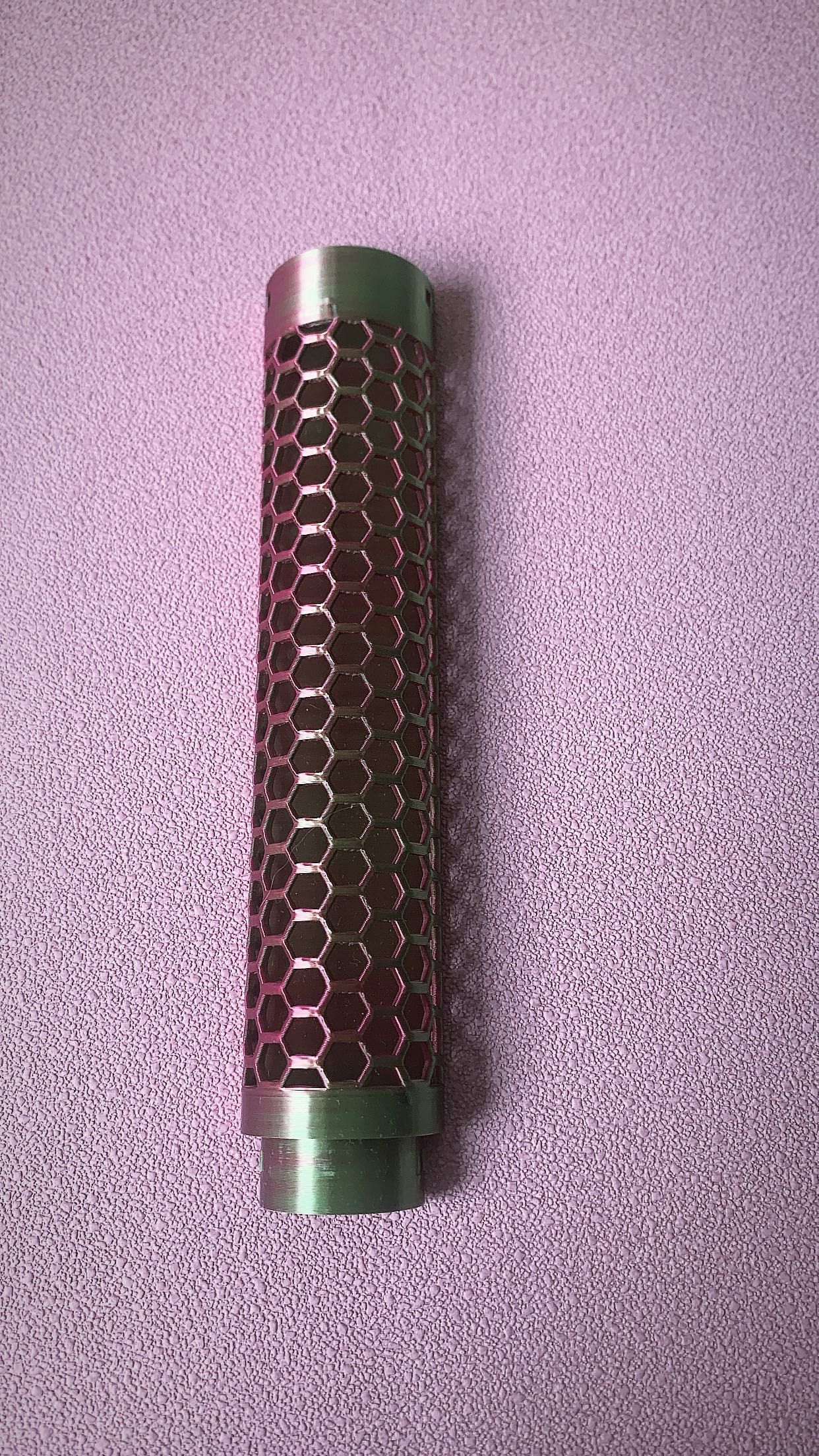 Dodatkowy przedłużający moduł do palika typ D PLA kolor tęczowy różowy