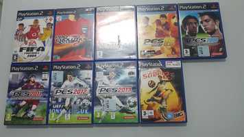 "Pro Evolution Soccer" Coleção PS2 e PS3