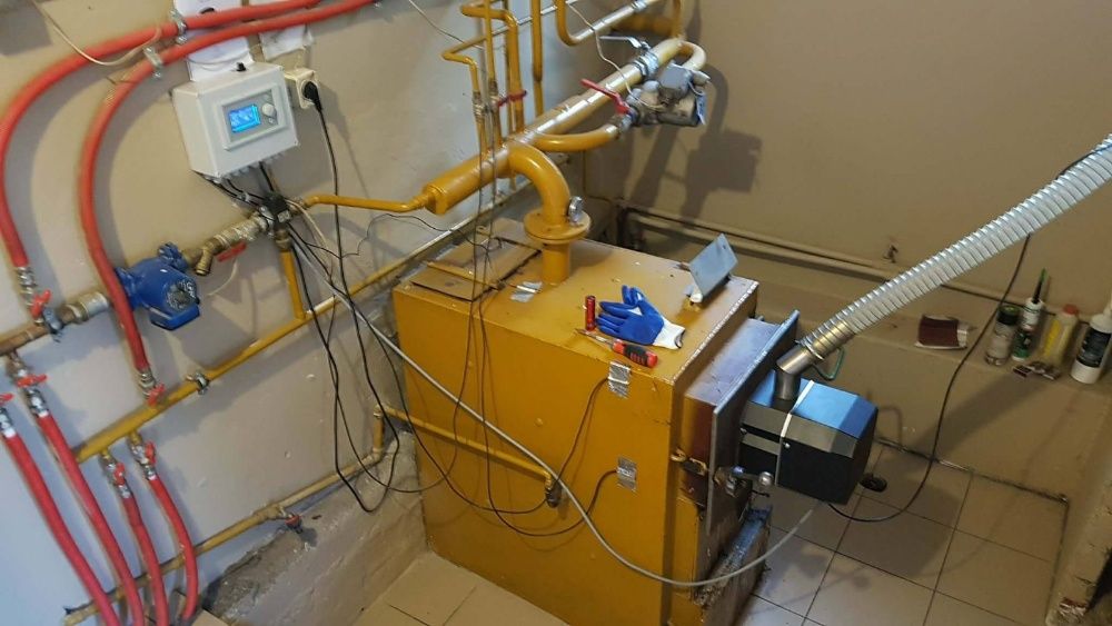 palnik obrotowy kipi samoczyszczący + zapalarka moc grzewcza 20 kW