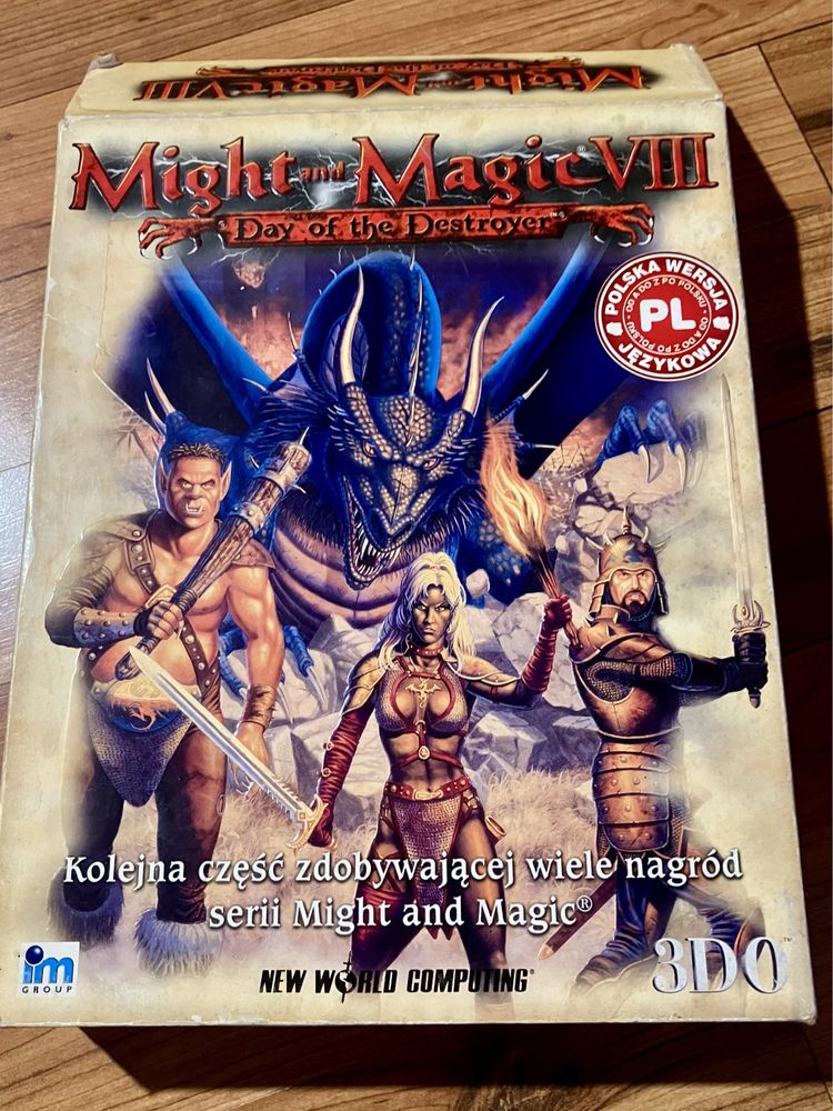 Might and Magic VIII BigBox unikat