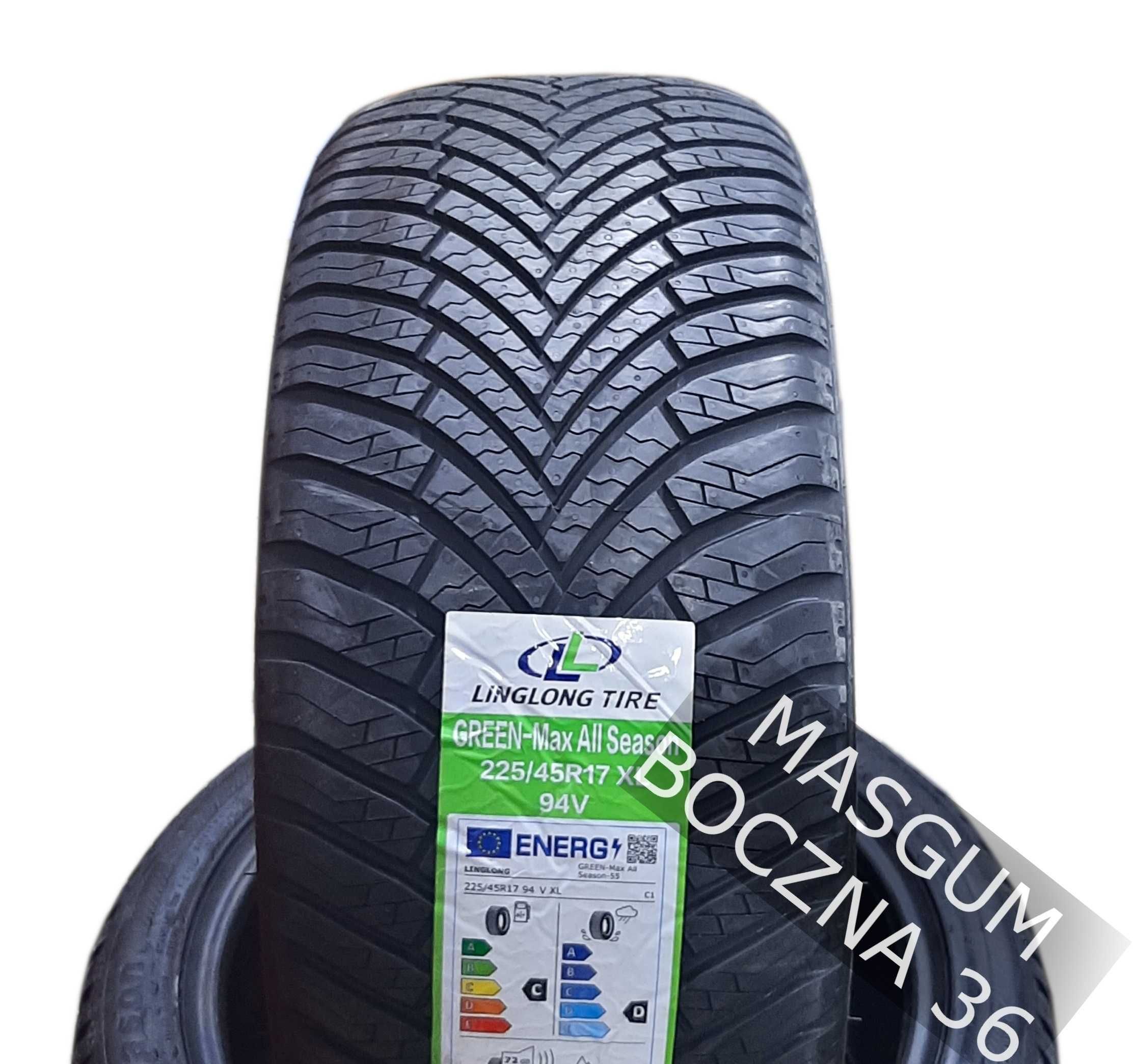 225/45 R17 Linglong Opony Wielosezonowe Nowe !!! MASGUM!!!