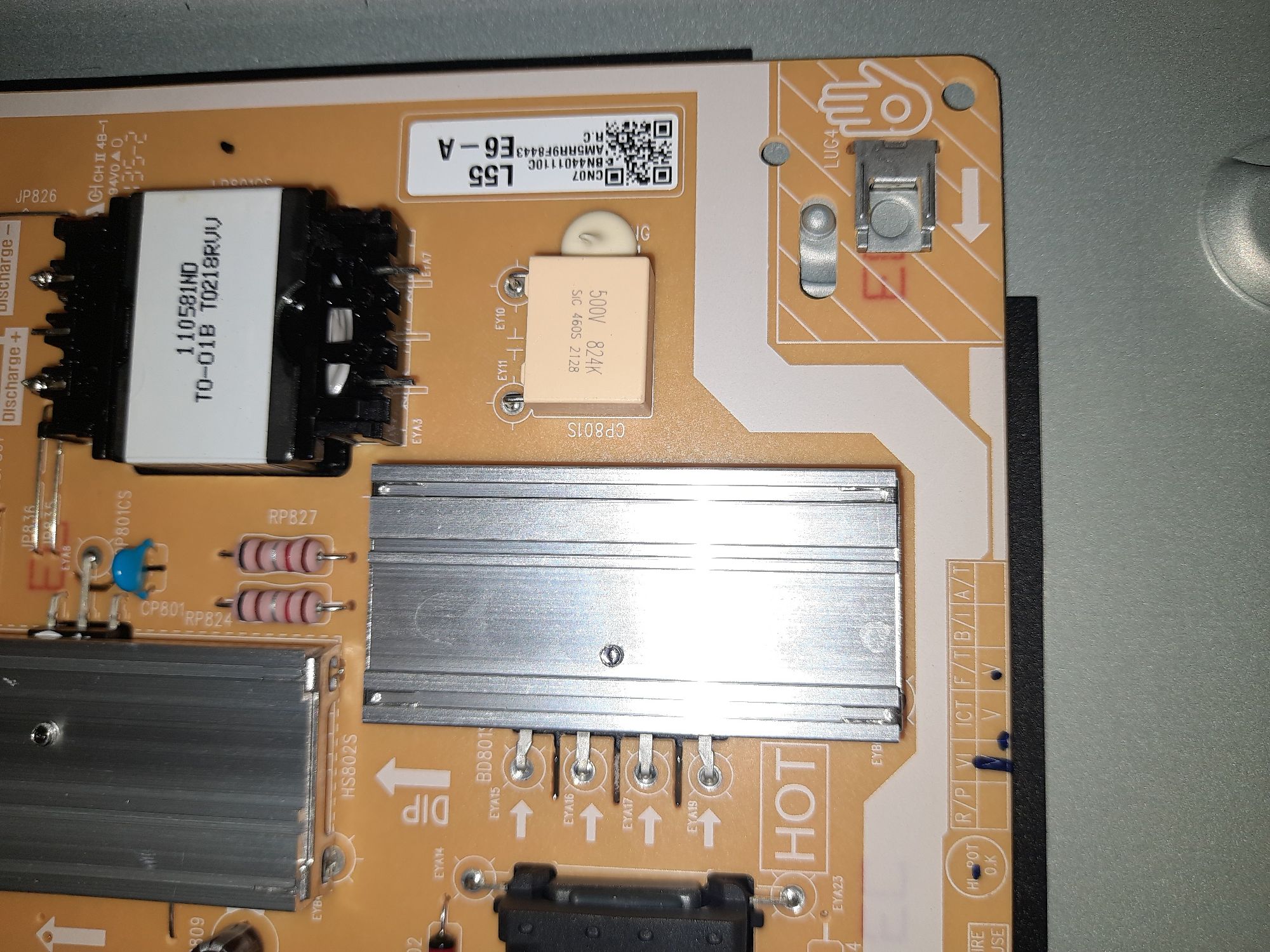 Samsung 50au8002k na części