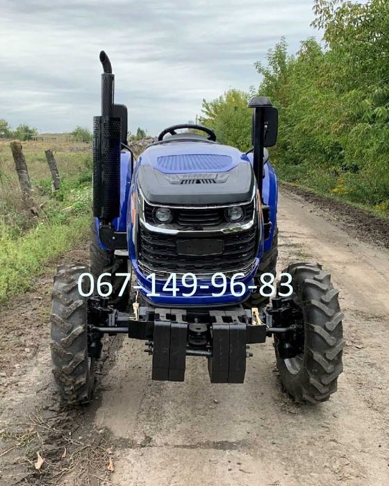 Трактор Forte RD 244 LUX 3 циліндра Дводиск зчепл Доставка Форте 4х4