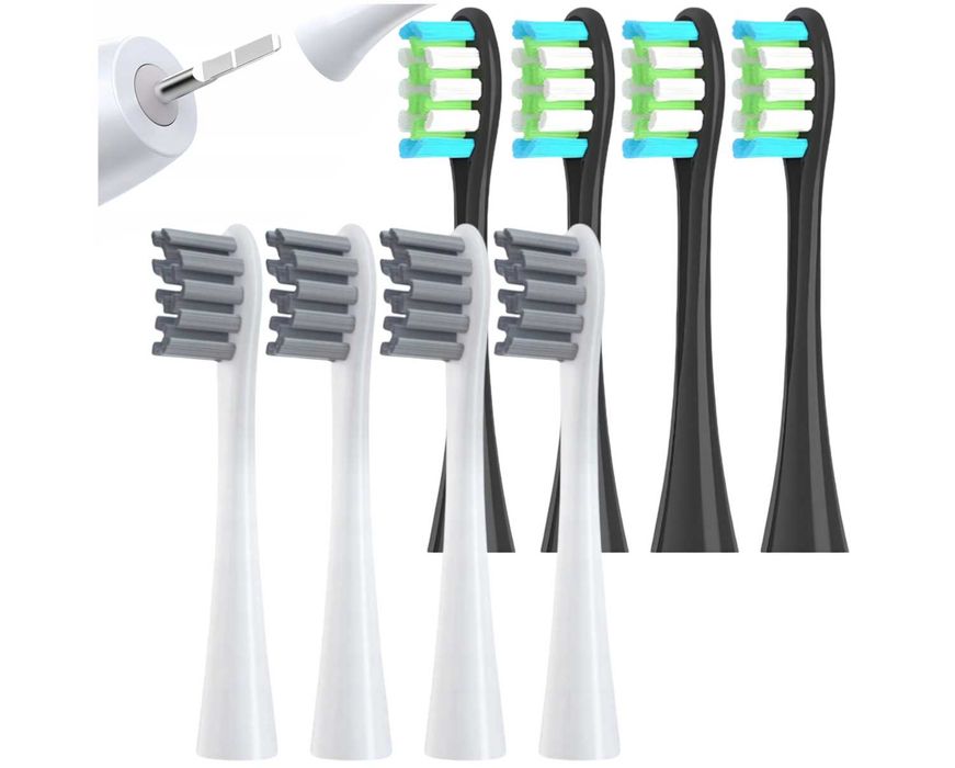 8x Końcówki do Szczoteczki Oclean X Pro Elite Flow W10 Air One Xiaomi