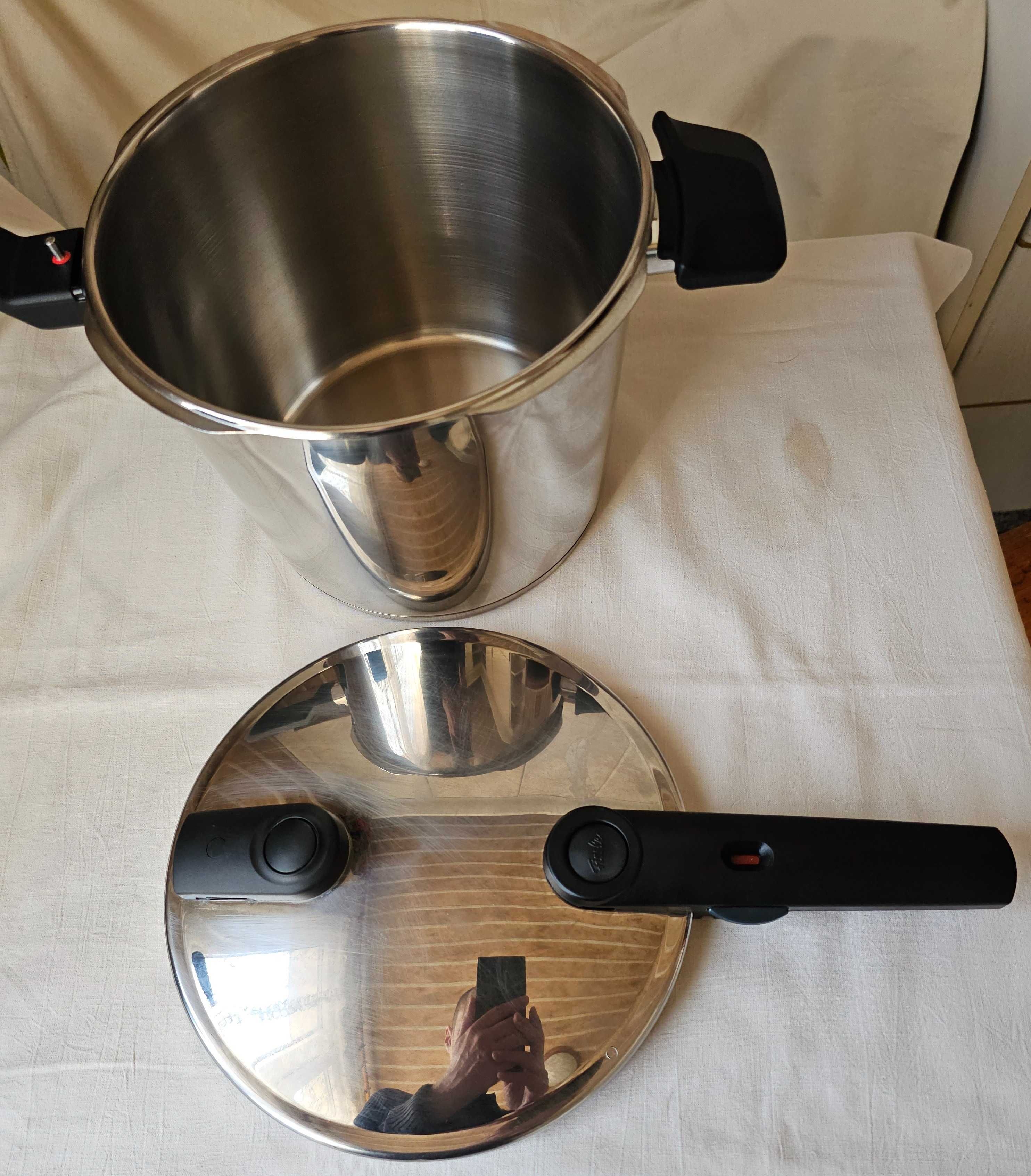Szybkowar Fissler vitaquick Premium 6l 22cm ze zwrotu, tania wys.