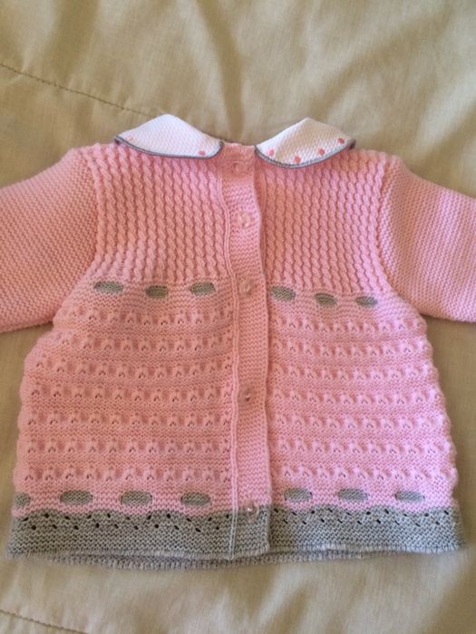 Conjunto menina com touca 3 meses