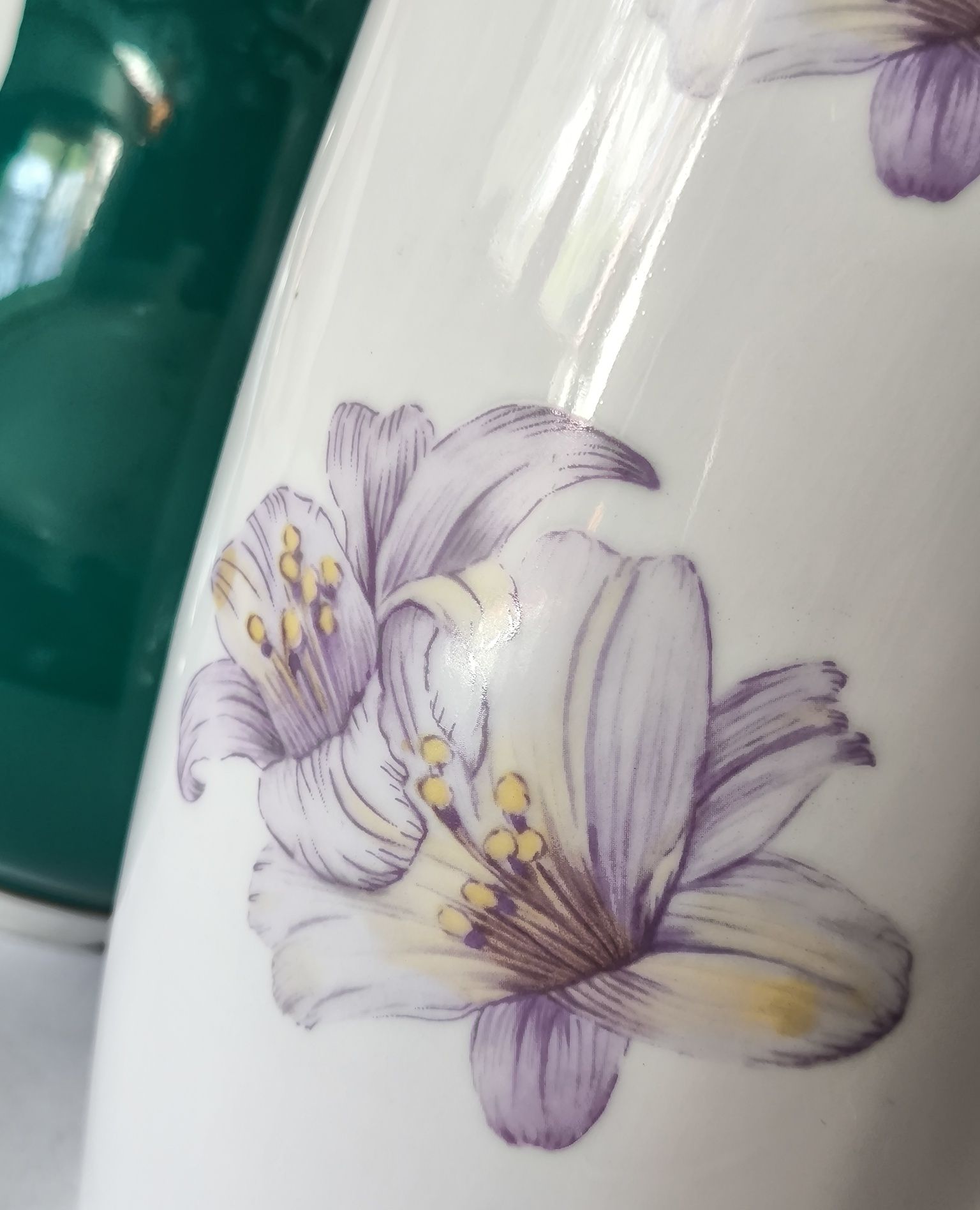 Piękna stara porcelana wazon Wawel 31 cm