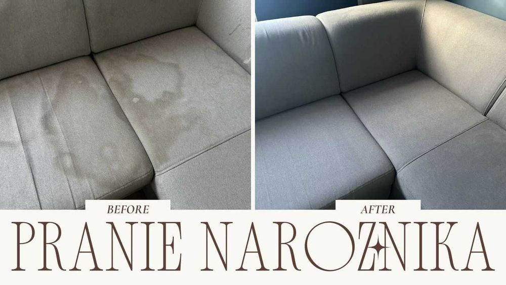 Czyszczenie tapicerki meblowej – dojazd gratis Łomianki/Warszawa