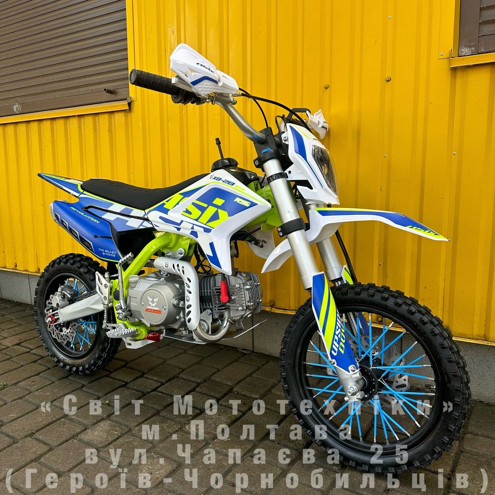 Новий пітбайк Asix XB-27 Cross 125cc 14/12 E-Start 2024р. крос