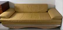 Sofa rozkladana skorzana