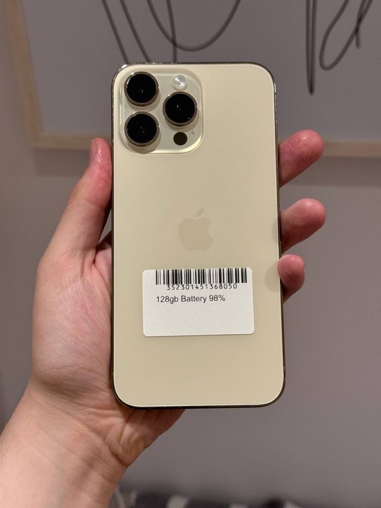 IPhone 14 pro max 256Gb Gold Bateria 98%