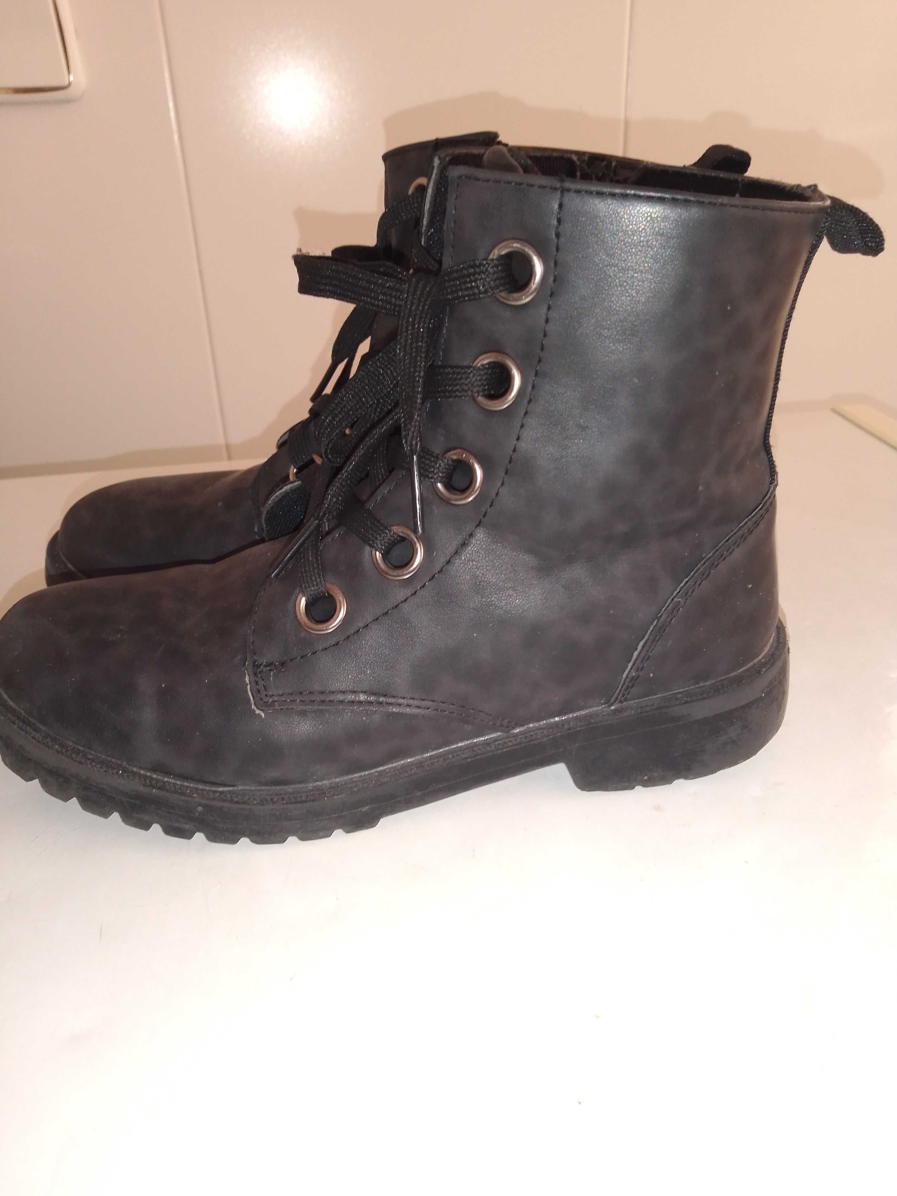 Botas leves estilo militar n34