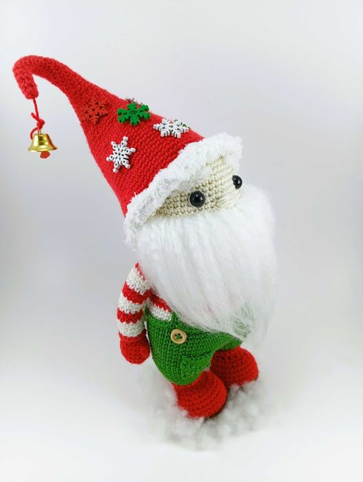 Pai Natal Vermelho Amigurumi
