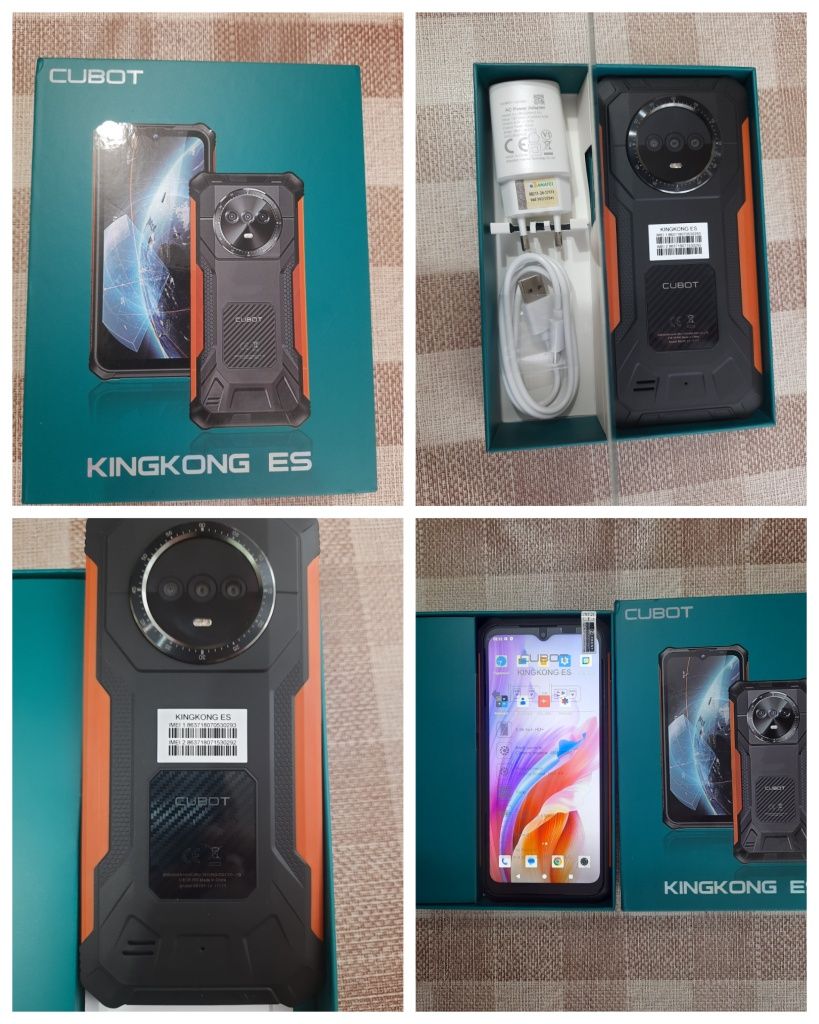 Прродам НОВИЙ захищений телефон CUBOT KING KONG ES 6/128 Гб