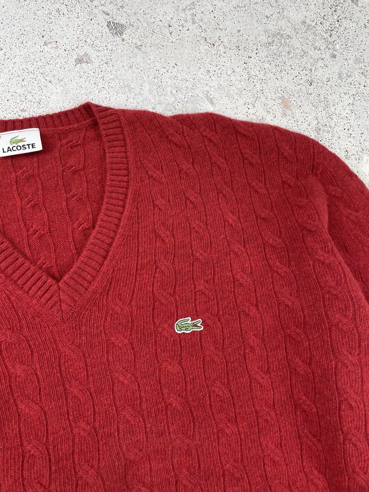 Lacoste Wool Sweater чоловіча кофта світер Оригінал