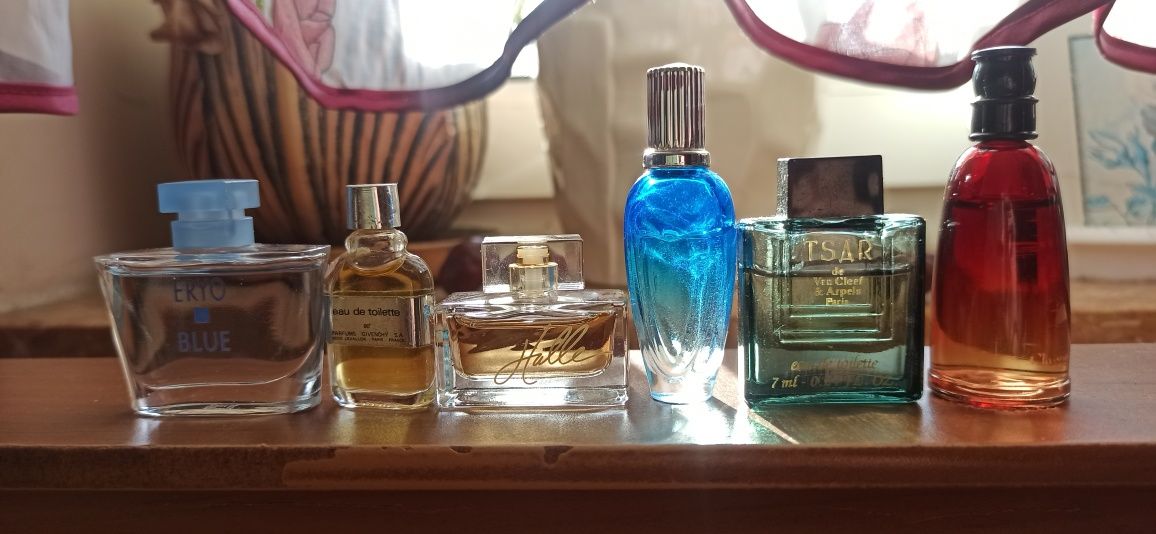 Zestaw miniaturek perfum damskie meskie