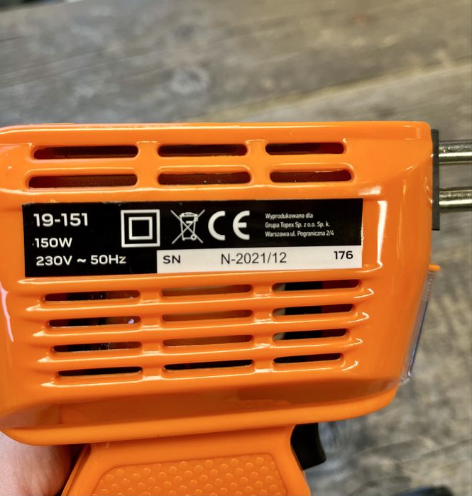 Neo Tools lutownica 150 W, nowa z walizką