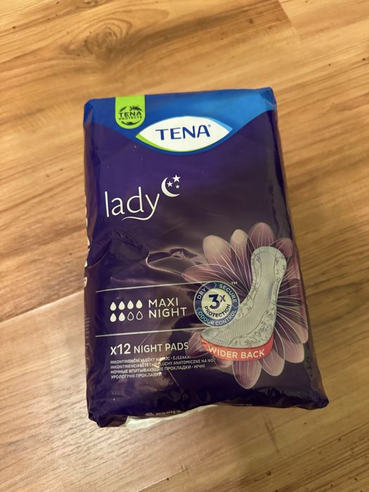 Wkładki Tena lady Maxi i Maxi Night po 12 szt