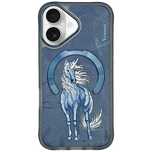 Etui Nimmy Magnetic Fantasy Animal MagSafe na iPhone 16 - niebieskie