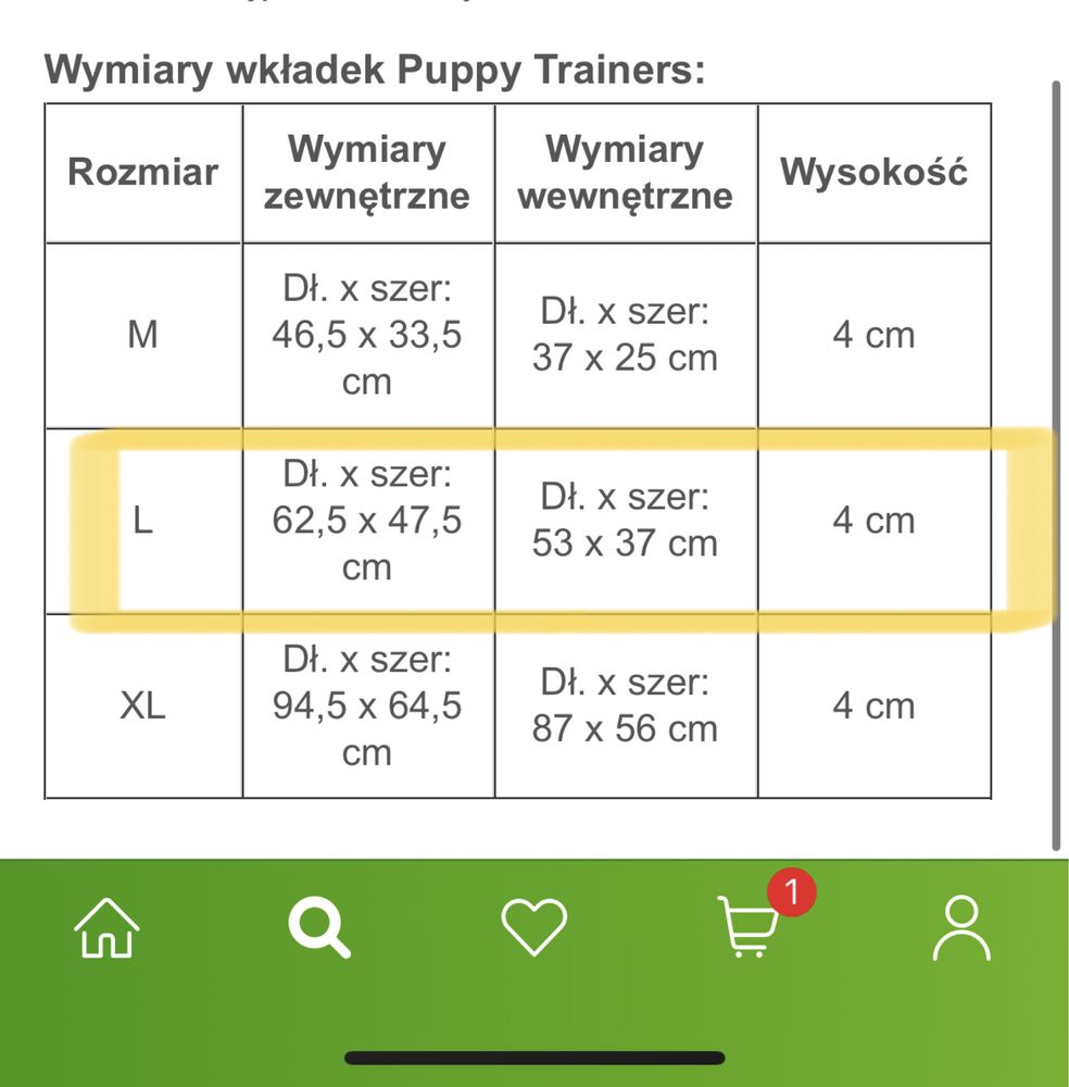 Kuweta treningowa dla psa SAVIC PUPPY