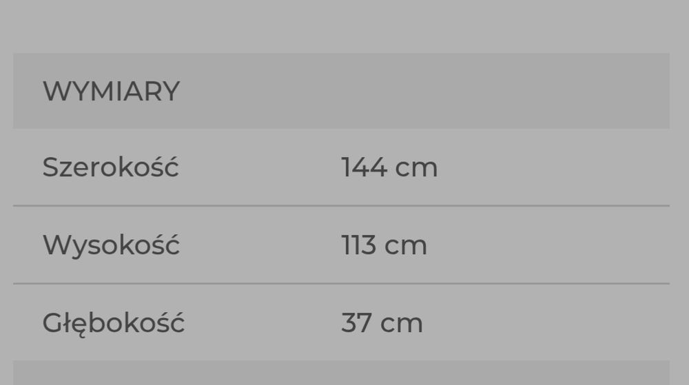 Gablota witryna przepiękna stylowa