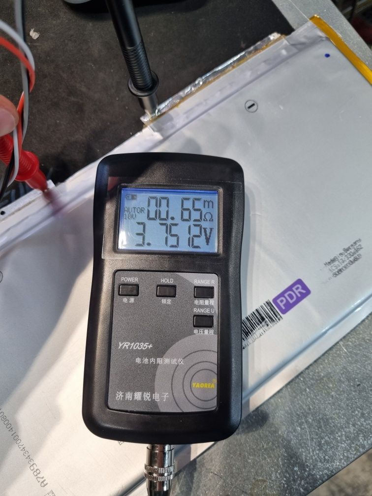 Bateria ogniwa cele smart ed electric drive 451 li-po litec bms