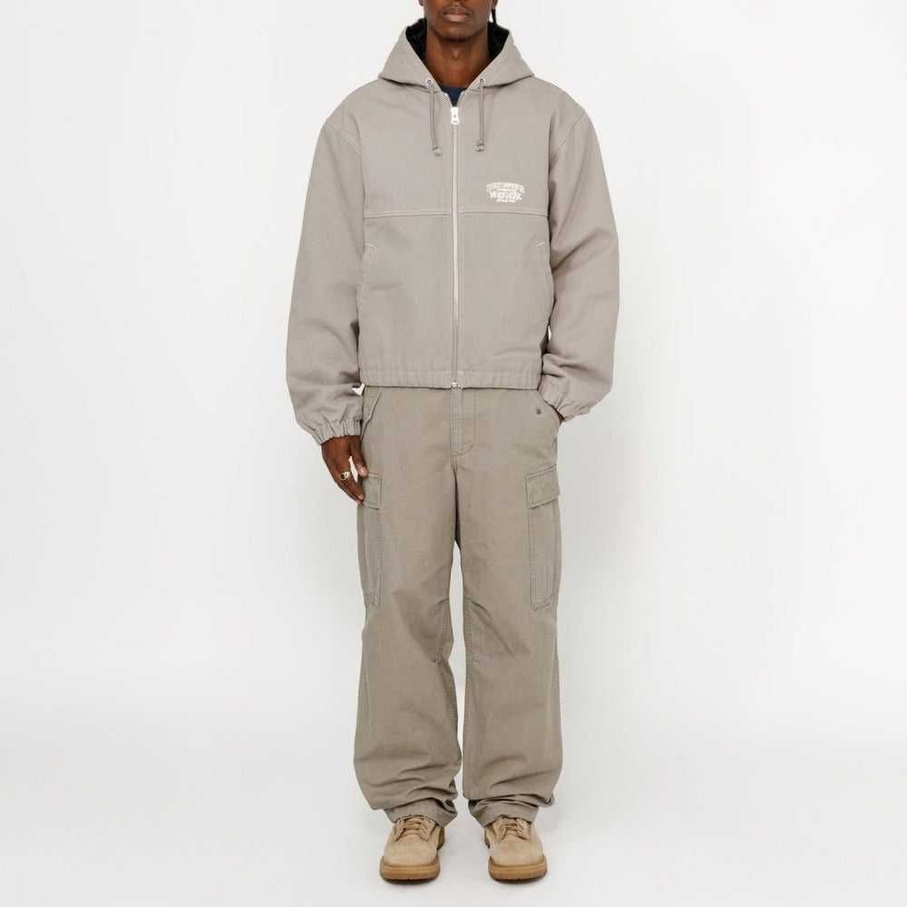 Куртка STUSSY Work Contrast Stitch Jacket Grey