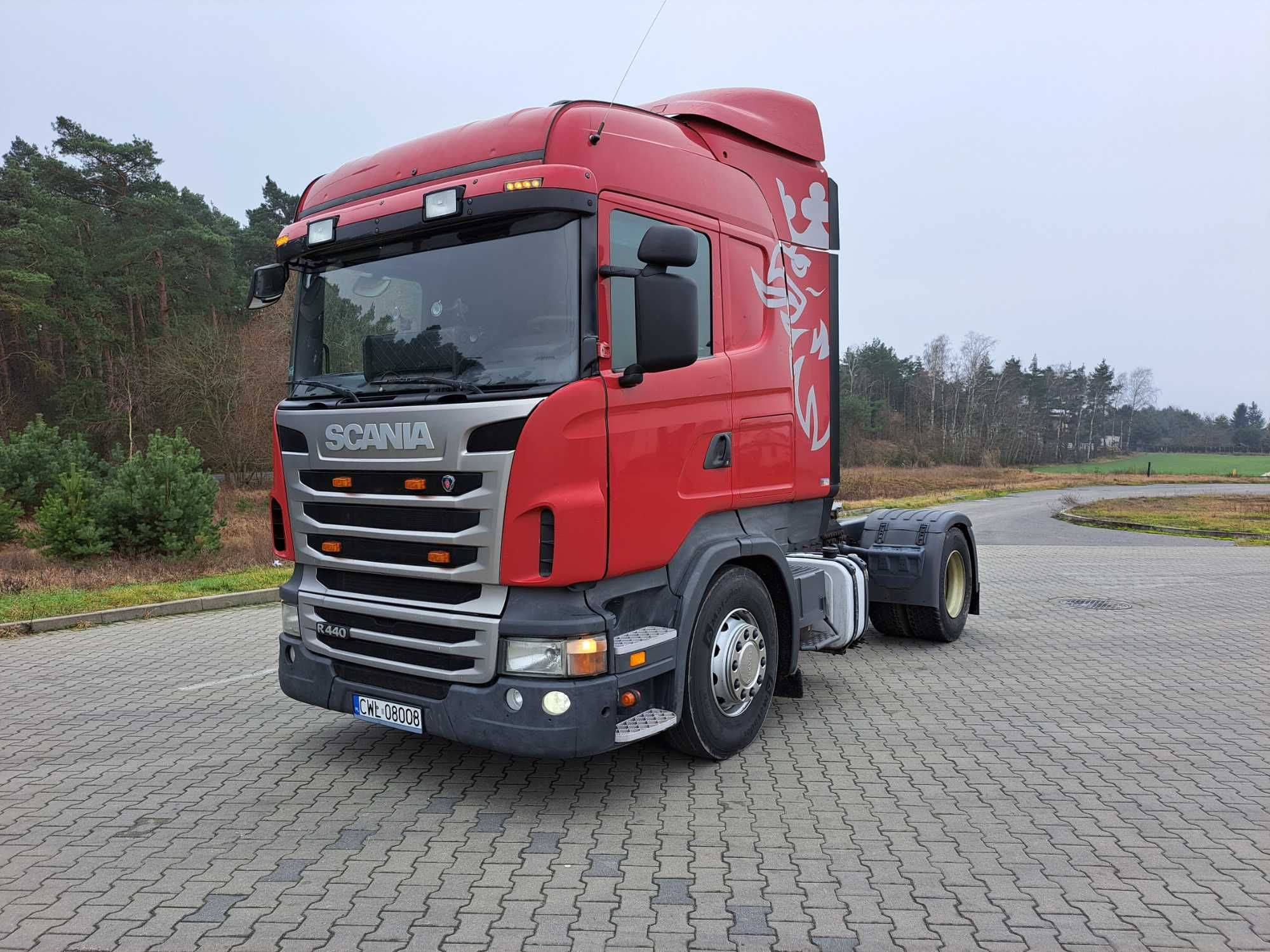 Scania R440 Hydraulika