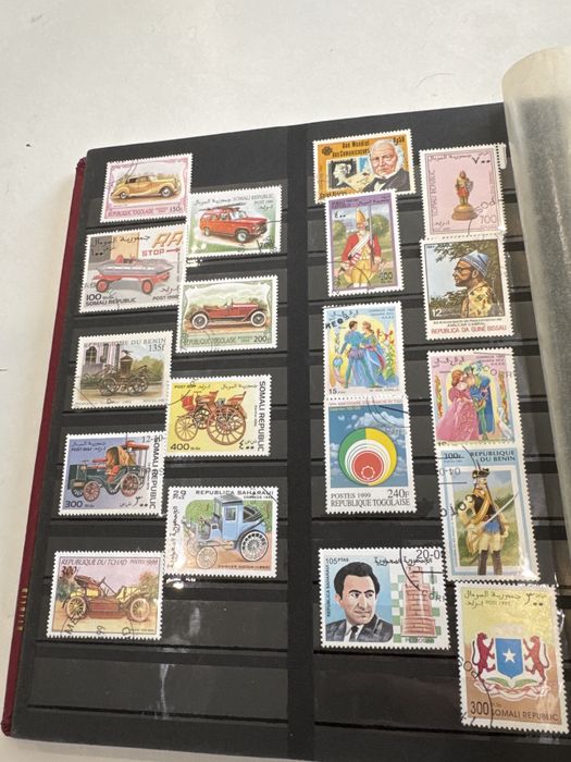 Selos e cartas para colecao