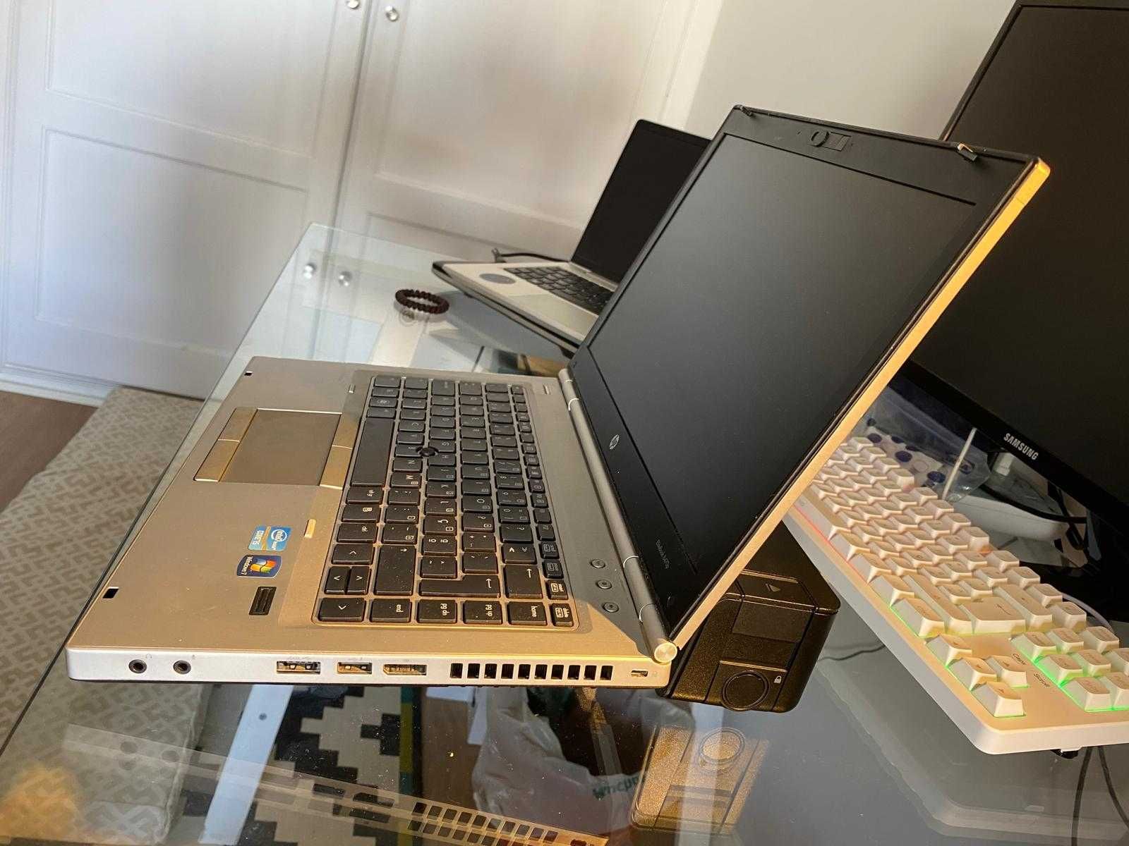 Portátil 14'' HP EliteBook 8470p com Docking Station