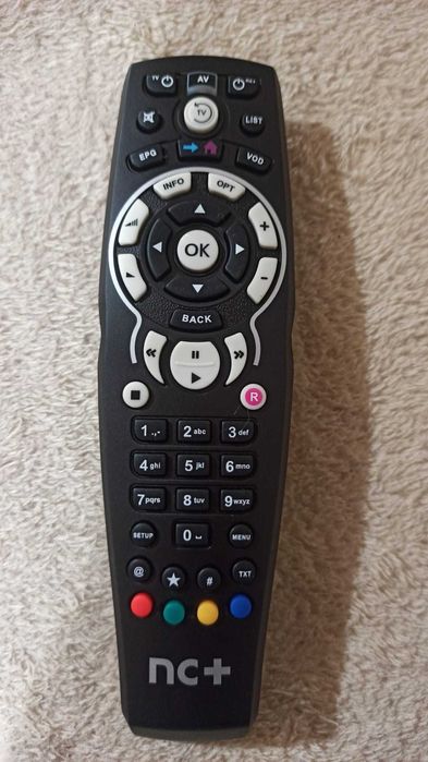 Pilota uniwersalny do odbiorników NC+ Mediabox ,BOX+ ITI 5800