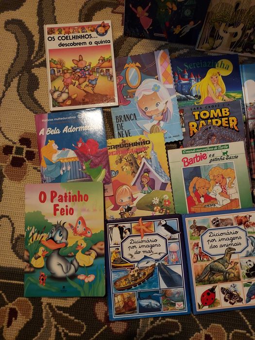 Livros Infantis desde Didáticos a Aventuras