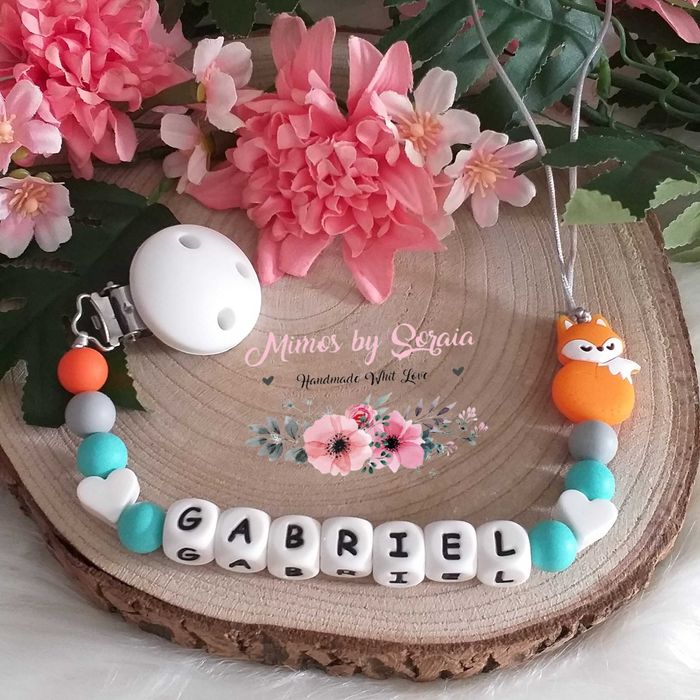 Prende-Chuchas / Prendedor de Chupeta - Vários - Personalizado