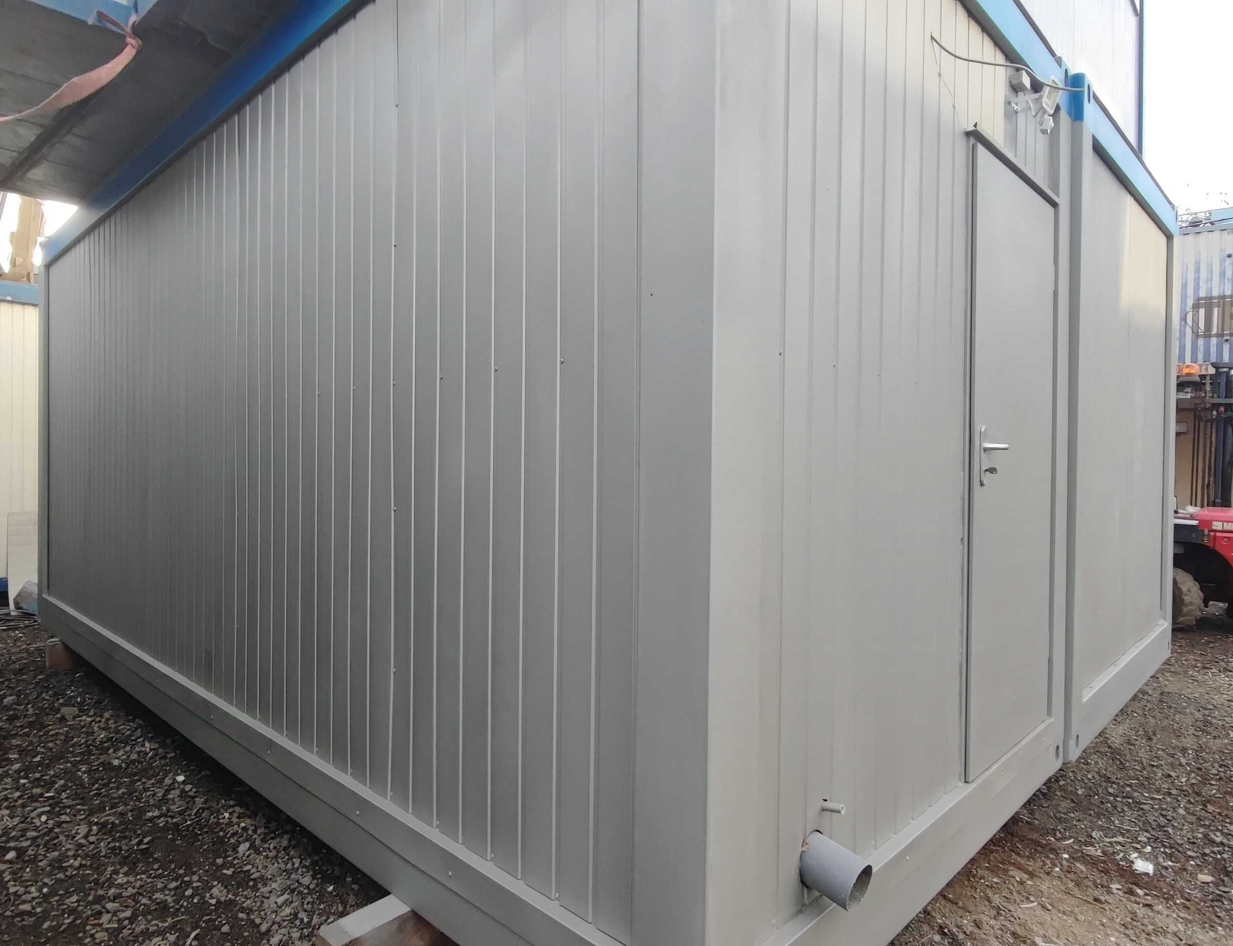 Kontener mieszkalny / usługowy 6x5x2,8 m, DUO ok. 28 m2