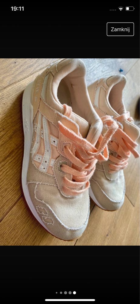 Buty sneakersy asics gel lyte III h7f9n jak nowe