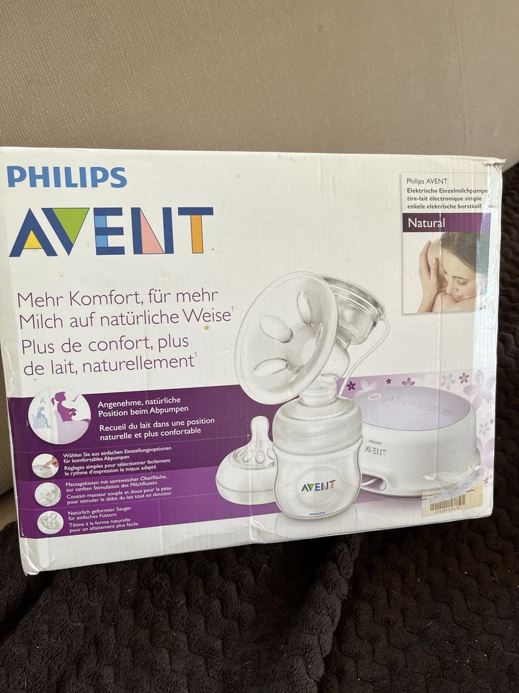 Philips Avent laktator elektryczny i niania