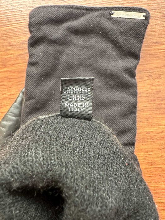 Luvas Zegna Originais – Couro e Caxemira – Made in Italy