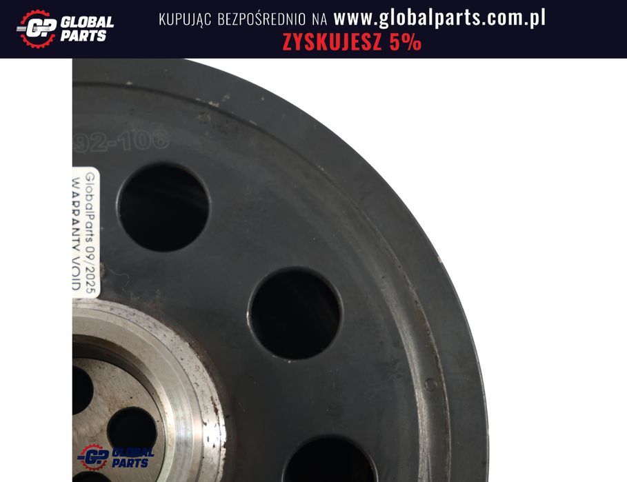 Koło Pasowe BMW E81 E87 LCI E90 Diesel N47 Koło Tłumik Drgań