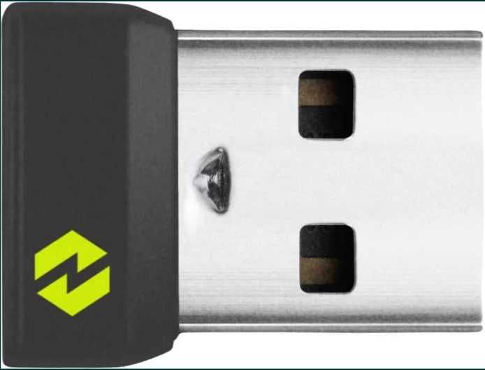 Приймач Logitech Logi Bolt адаптер для миші та клавіатури USB Receiver