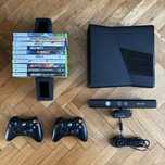 Xbox 360 S 250GB + Kinect + 2 Pady + 11 Gier! Stan idealny!