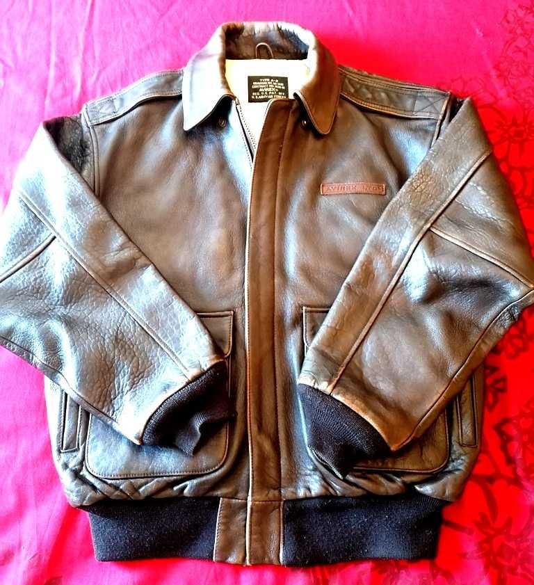 Blusão pele AVIREX A-2 Flight Jacket