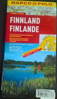 Mapa Finlandii