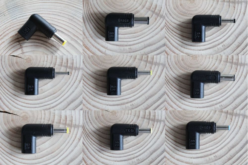 Перехідник адаптер Type-C - DC 19.5V 20V PD ноутбук зарядка 19,5В 20В